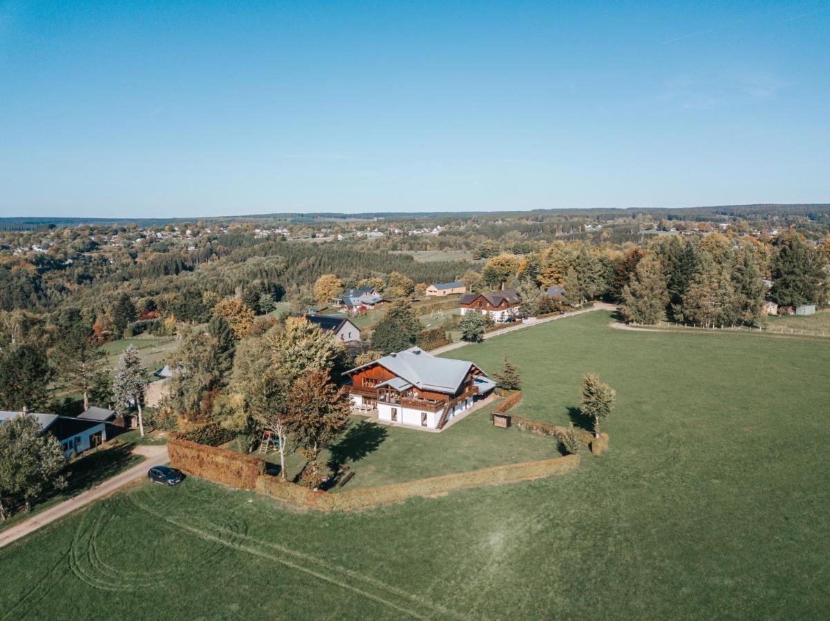 Willa Le Gagnage 31 Pers- Malmedy, Rustique, Vue, Wellness Zewnętrze zdjęcie